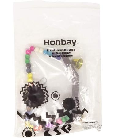 HONBAY Wooden Bird Swing Perch Toy for Small Birds - Parrot Hanging Toy - Buy Online on GoSupps.com