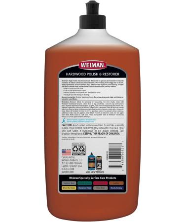 Weiman - Wood Floor Polish and Restorer 32 Ounce - Buy Online on GoSupps.com