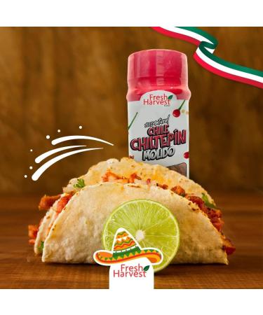 Fresh Harvest ground Chiltepin chili 45g/ Chile Chiltepin molido picoso. Hot - Buy Online on GoSupps.com