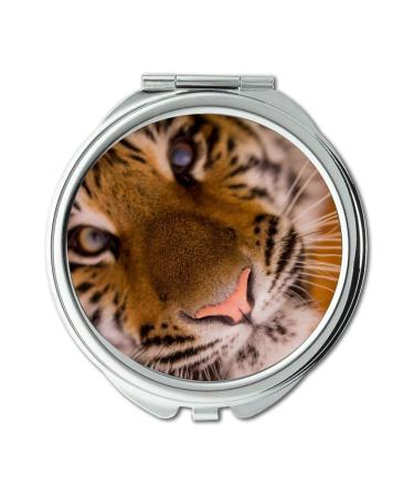 Mirror Travel Mirror africa animal cat pocket mirror portable mirror