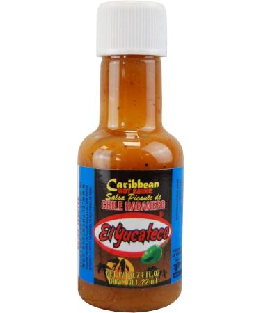El Yucateco Habanero Hot Sauce Gift Set | 1 x Caribbean Habanero 22ml | 1 x Habanero Hot 22ml | 1 x Habanero Green 22ml | 1 x Habanero Red 22ml - Multipack Gift Set for Hot Sauce Lovers - Buy Online on GoSupps.com
