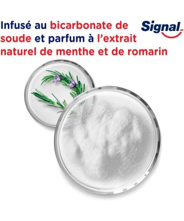 Signal Integral 8 Nature Elements Bicarbonate Toothpaste 75ml - Buy Online on GoSupps.com