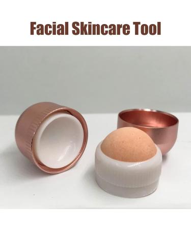 Oil Absorbing Volcanic Facial Roller Stone Face Roller for Skin Massage Reusable Oil Resistant with Easy Cleaning for Friends - Buy Online on GoSupps.com
