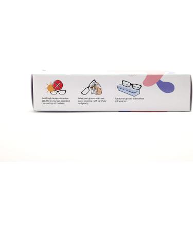 Shop Firmoo Blue Light Filter Reading Glasses - Prescription 3.0x for Men & Women | Anti-Glare Scratch-Resistant Clear Pink Visual Aid - Buy Online on GoSupps.com