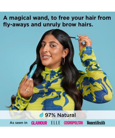 NOUGHTY 97% Natural Frizz Magic Wand - Control Flyaways & Frizzy Hair with Marula & Coconut Oil - 12ml - Buy Online on GoSupps.com