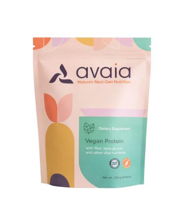 Avaia Precision-Fermented Vegan Nutritional Supplement Powder with Protein Fiber Beta-Glucan Complete Amino Acids Dairy-Free Soy-Free Gluten-Free 30 Servings