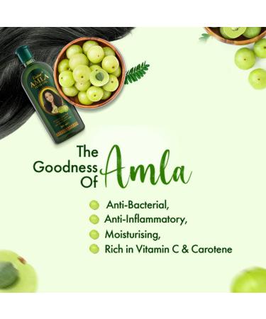 Dabur Amla Hair Oil 300ml - Nourishing Hair Treatment - Buy Online on GoSupps.com