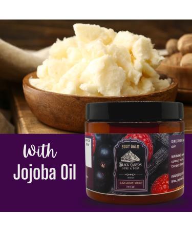 Black Canyon Black Currant Vanilla Scented Body Balm with Jojoba Oil 16 Oz (2 Pack) - Buy Online on GoSupps.com