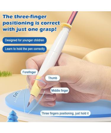 Buy S-Jiang Pencil Flipper Grip Trainer - 3 Pack Pencil Gripper for Kids & Progressive Writing Aid | Improve Penmanship & Comfort - Buy Online on GoSupps.com