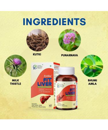Verem Liver Supplement with Milk Thistle, Kutki, Punarnva, Bhumi Amla & Probiotics - 60 Tablets - Buy Online on GoSupps.com