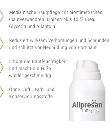  Allpresan Allpresan Foot Special No. 4 Callus and Cracks Cream - Effectively Reduces Calluses Cracks and Cracks 200ml (2) - Buy Online on GoSupps.com