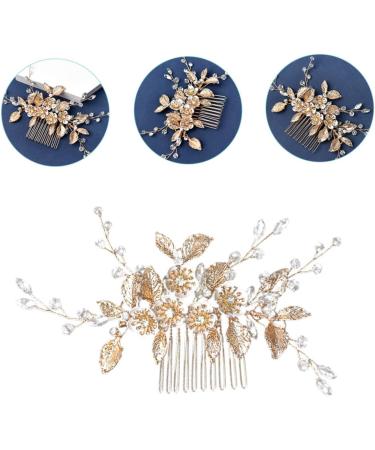minkissy Comb Bridal Headband Wedding Hair Accessories for Brides Bride Headband Bride Hair Accessories Wedding Bridal Headpieces for Wedding Bride Headpiece Zinc Alloy Girl Bridesmaid Wig - Buy Online on GoSupps.com