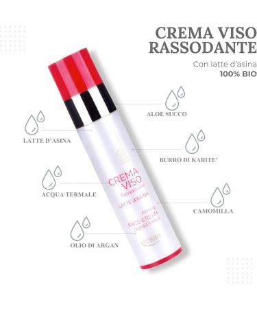 irsan Firming Face Cream Neck and D collet with Donkey Milk Organic Anti-aging. 50 ml - Buy Online on GoSupps.com