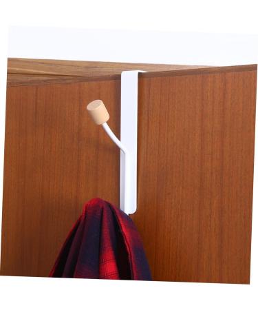 ABOOFAN 2pcs No Punching Door Hook Heavy Duty Clothes Rack Coat Hanging Holder Over Door Organizer Rack Bags - Buy Online on GoSupps.com