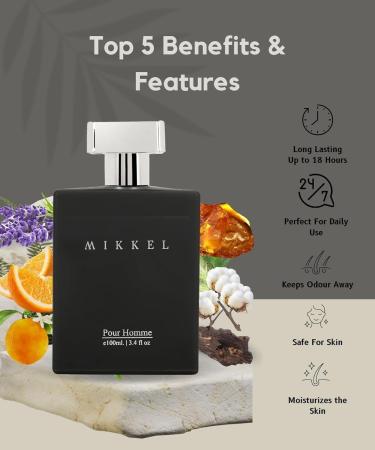 Mikkel Perfume | Eau De Perfum | Long Lasting Fragrance Perfum | For Men | 100ml - Buy Online on GoSupps.com