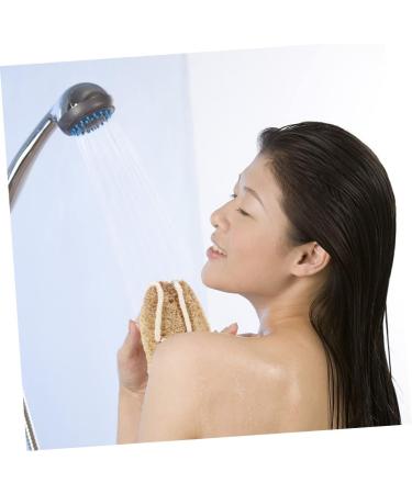 Beavorty Loofah Bath Towel & Body Scrubber - Exfoliating Shower Strap for Smooth Skin | Travel-Friendly Natural Back Scrubber - Buy Online on GoSupps.com