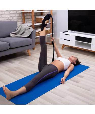 Dexmar Foot & Calf Stretcher - Plantar Fasciitis Physical Therapy Strap for Heel Spurs, Achilles Tendonitis & Hamstring - Leg & Yoga Strap for Fitness - Buy Online on GoSupps.com