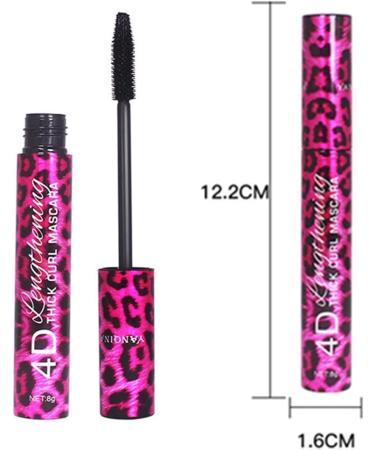 XunChung Mascara 4D Charm Mascara Volume Thrive Waterproof Wash Extensions Makeup Silk Fiber Eyelashes Long Curling Professional Thick for Eye Makeup Color 1pcs - Buy Online on GoSupps.com