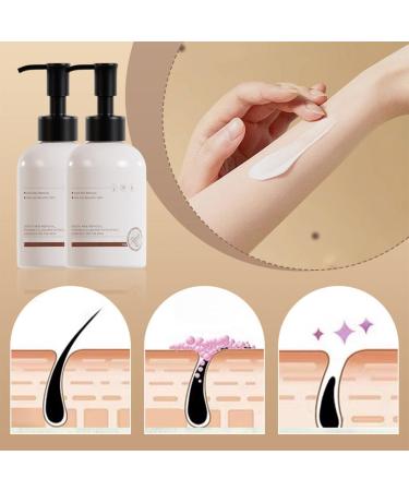 120g Mild Hair Removal Cream Suitable for Multiple Body Parts Soft Body Skin Gentle Hair Removal Cream for Sensitive Skin 2PCS - Buy Online on GoSupps.com