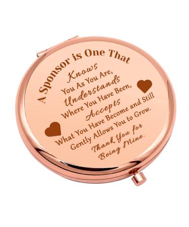 Sponsor Appreciation Gift Compact Makeup Mirror Addiction Recovery Gift Confirmation Sponsor Gifts AA Sponsor Gifts Thank You Gift for Women Pocket Makeup Mirror Christmas Birthday Gifts - Buy Online on GoSupps.com