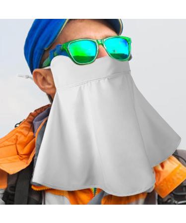 Women s Sun Protection Face Cover - Soft Washable Halstuc Gray Scarf for Ultimate UV Shielding - Buy Online on GoSupps.com