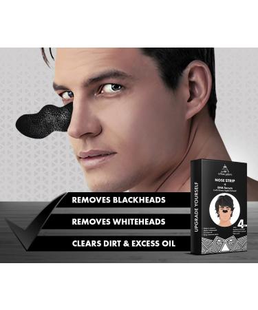 UrbanGabru Nose Strips with BHA Serum | Blackhead & Whitehead Remover | Natural Aloe Vera & Witch Hazel Extracts | Pore Cleanser (4 Strips) - International Shipping Available - Buy Online on GoSupps.com