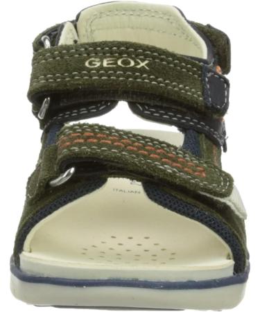 Geox Baby Boy's Sandal Delhi C 7.5 UK Child - Dark Green Navy - Buy Online on GoSupps.com