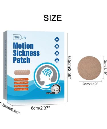 KUNHAOH Motion Sickness Patch - 20 Count - Relief for Kids and Adults - Sea Sickness Patches - Buy Online on GoSupps.com
