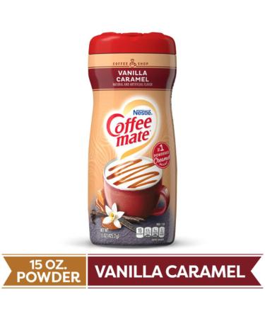 Coffee Mate Powdered Creamer Variety Pack - Original, Hazelnut, French Vanilla, Vanilla Caramel (4 Pack) - Buy Online on GoSupps.com