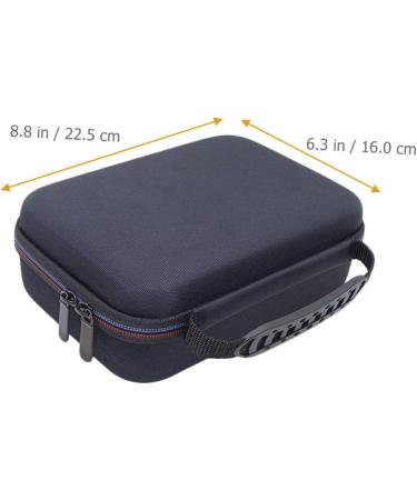 Minkissy 3-in-1 Storage Bag for Hair Cutter Razor Holder & Facial Razor Case - Perfect Men's Shaver Bag & Hair Clip Storage Box - International Shipping Available - Buy Online on GoSupps.com