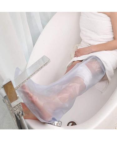 Pyatofly 2X Waterproof Plaster Bandage - Full Leg Shower Protector for Adults | Foot Ankle Knee Wound Protection - Buy Online on GoSupps.com