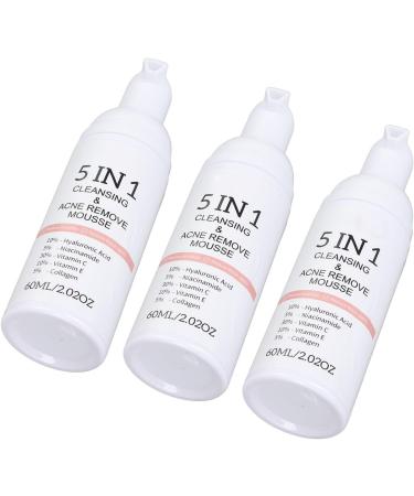 Facial Cleansing Mousse 5-in-1 Firming Foaming Facial Cleanser Moisturizing for Daily Use - Buy Online on GoSupps.com