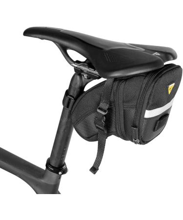 Topeak Aero Wedge Pack Large - Black | Strap Mount Seat Pack (1.48 - 1.97 l) - Buy Online on GoSupps.com