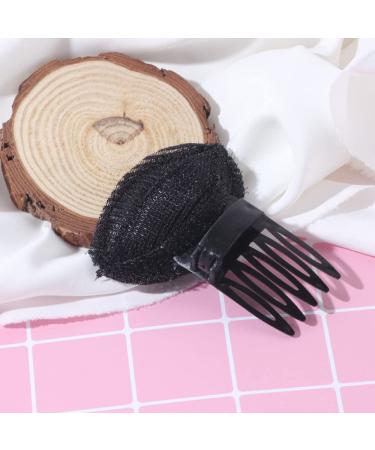 MOKALYNN 2Pcs Invisible Fluffy Hair Pad for Women - Hair Cushion Sponge Clip for Perfect Puff - Hair Accessories for Girls - Black & Brown - Buy Online on GoSupps.com