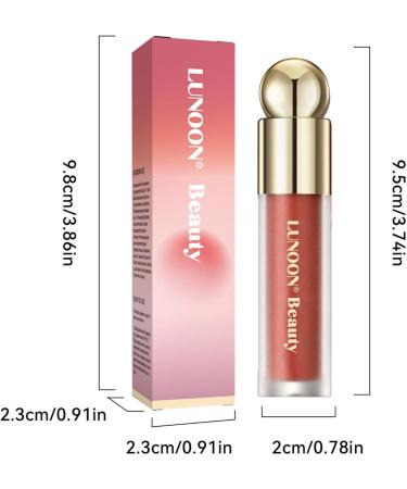 Liquid for Cheek - 2-in-1 Liquid Makeup Lip and Cheek Tint - Waterproof Matte Cream Stick for Cheeks Eyes and Lips Natural Makeup Blends Effortlessly 4# - Buy Online on GoSupps.com