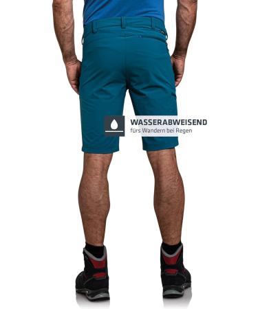 Sch ffel Men's Folkstone Shorts - Versatile Hiking Trousers with Adjustable Waist & Practical Pockets - Outdoor Pants in 54 Dress Blues - Buy Online on GoSupps.com