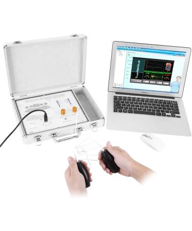 Quantum Therapy Analyzer | Portable 45 German Reports | Magnetic Body Health Analyzer & Sub-Gesundheit Detector with Electrode Slippers - International Shipping Available - Buy Online on GoSupps.com
