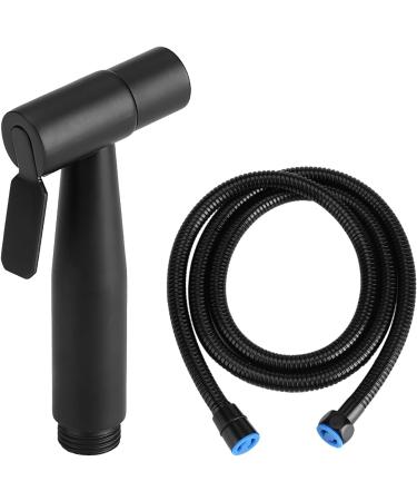 Stainless Steel Black Handheld Bidet Sprayer Kit for Cloth Diapers - International Shipping - Buy Online on GoSupps.com