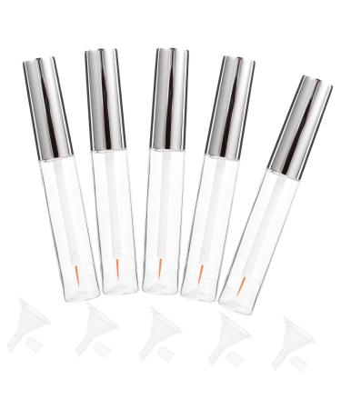 Healeved 10 Pcs Mascara Bottles for Essential Oils Empty Mascara Tube Mascara Tubes Empty Mascara Tube Vial 1 g (Pack of 1) Transparentx2pcs