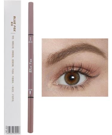 Eyebrow Pencil Makeup Brow Pencil Double Headed | Makeup Pens for Eye Makeup Waterproof & Smudge-Proof Eyebrow for Soft Textured Natural Daily Look Shakven Dark Brown - Buy Online on GoSupps.com