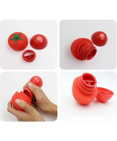 Women Lip Plumper Device Tomato Shaped Lip Plumping Device Lip Enhancer Portable Soft Silicone Pout Mouth Tool for Lip Red - Buy Online on GoSupps.com