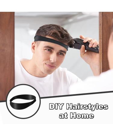 Neck Shaving Template Hair Cutting Guide Curved Silicone Haircut Haircut Model for Household Hair (Black) - Buy Online on GoSupps.com