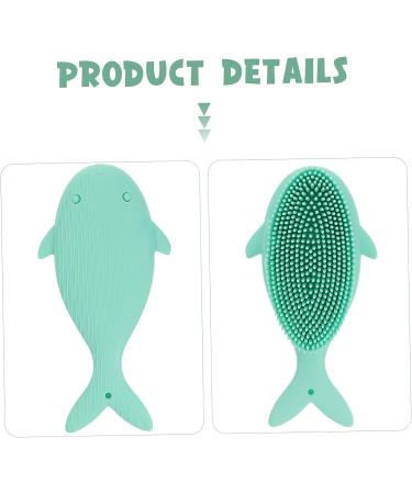 4pcs FOMIYES Silicone Newborn Baby Massage & Shampoo Brush Set - Soft Shower Scrubber for Bathing Supplies - Buy Online on GoSupps.com