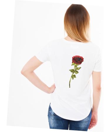 2pcs Rose Cloth Sticker Embroidered Patch Sequin Rose Patch Diy Patch Autumn and Winter Accessories - Buy Online on GoSupps.com