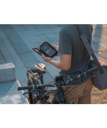 TOPEAK Pakgo Wallet Smartphone Bags - Black & Light Grey | International Shipping Available - Buy Online on GoSupps.com