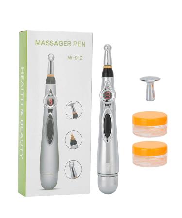 3 in 1 Electronic Acupuncture Pen | Portable Pain Reliever & Meridian Energy Massage Tool for Relief - Buy Online on GoSupps.com