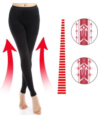 Haodasi Class 2 Medical Compression Pantyhose for Women - Black XXL - Buy Online on GoSupps.com
