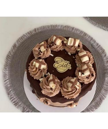 6 Eid Mubarak Cupcake Disc Toppers Gold Eid Cupcake Discs Eid Cake Toppers Eid Gift Tags Gift Wrapping Eid Gift Charms Eid Cake Decorations. - Buy Online on GoSupps.com