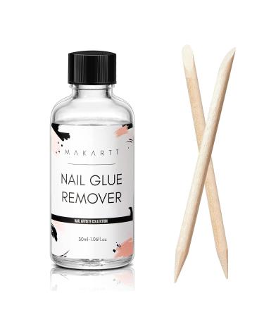 Makartt Nail Glue Remover for Press On Nails - 30ML Non-Acetone Debonder for Easy Removal - 1.05 Fl Oz - Buy Online on GoSupps.com