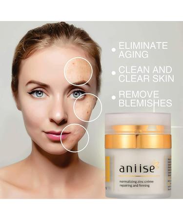 Normalizing Zinc Cream | Anti-Aging & Repairing | Blemish Removal | Healthy Glowing Skin | 1 Oz - Buy Online on GoSupps.com